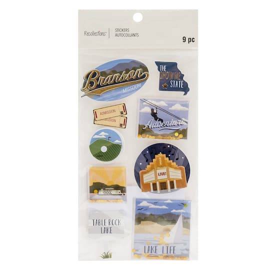 Branson Dimensional Stickers By Recollections