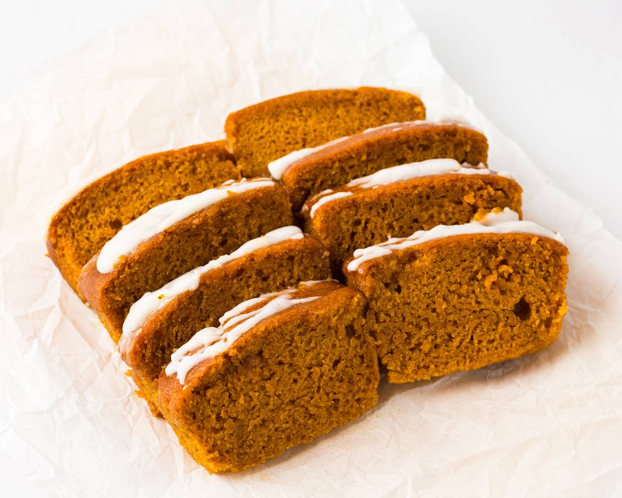 Sliced Pumpkin Loaf