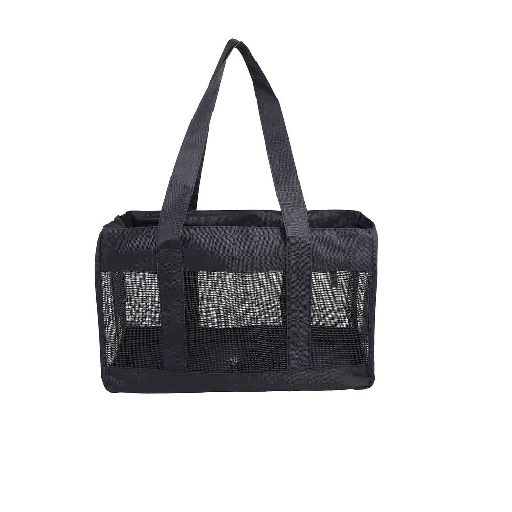 Top Paw® Soft-Sided Pet Tote (Color: Black)