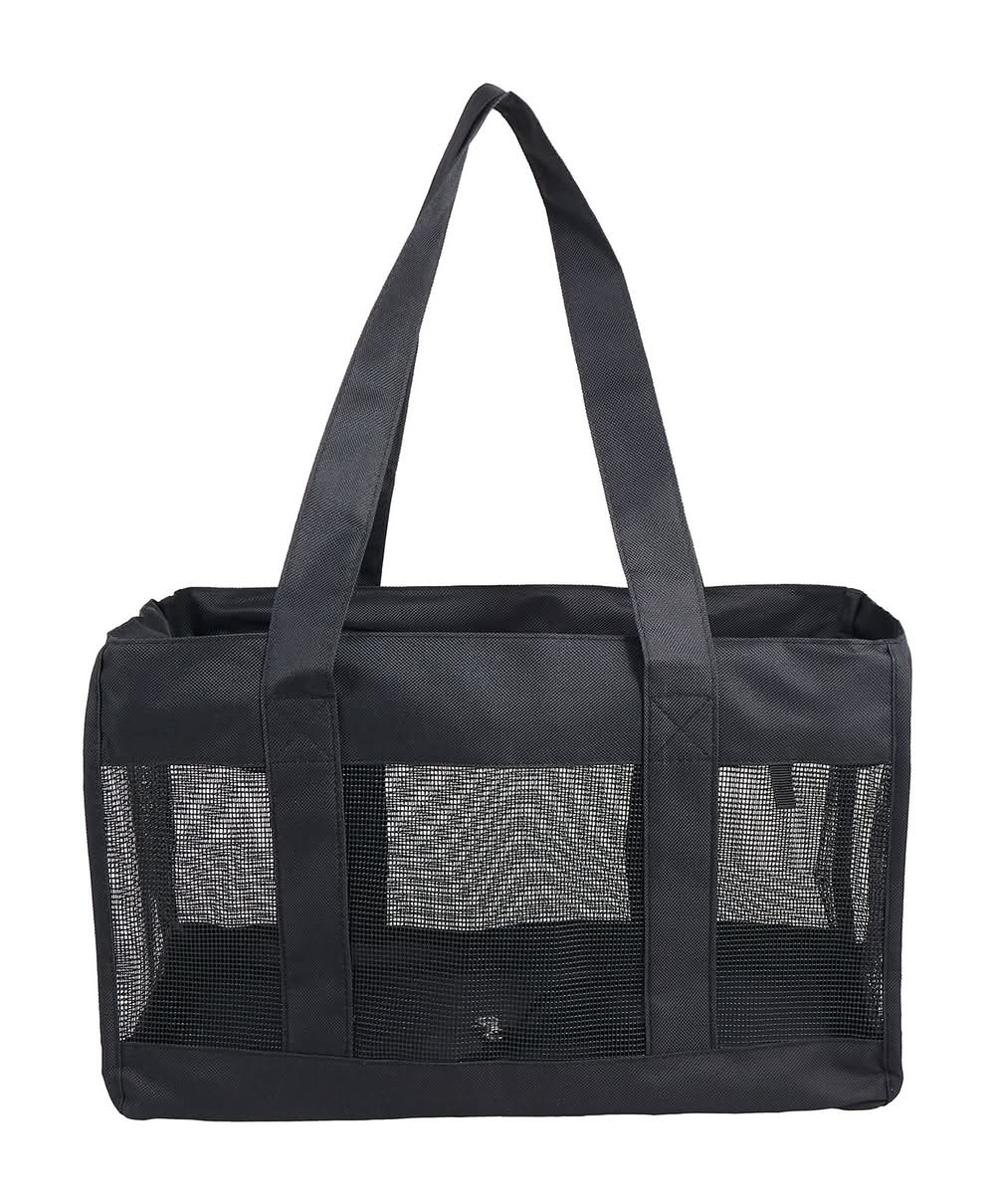 Top Paw® Soft-Sided Pet Tote - Small Pet Carrier for Dogs and Catsup tp 11 lbs (Color: Black)