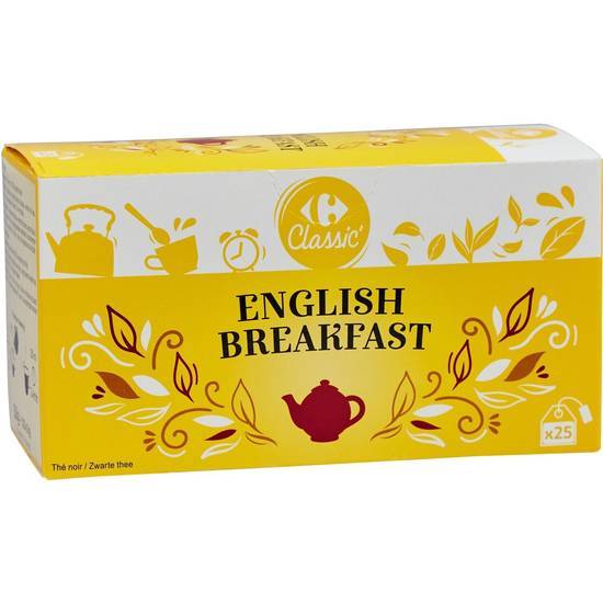 Carrefour Classic' - English breakfast thé noir (50 g)