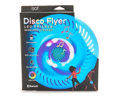 Ijoy Disco Flyer Led Speaker Frisbee (blue)