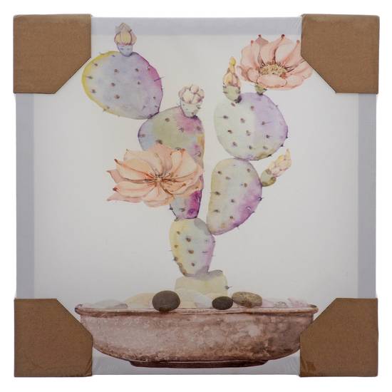 # Cactus Frame With Stones (##)