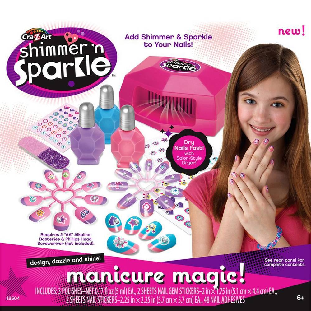 Cra-z-art set de uñas manicure magic (1 pieza)