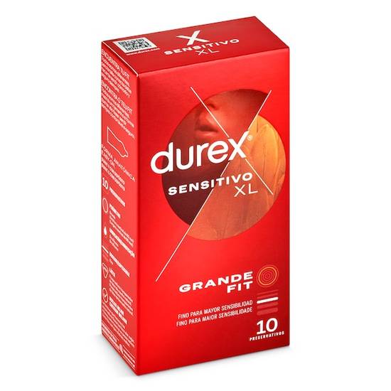 Preservativos Sensitivo Xl Durex Caja (10 unidades))