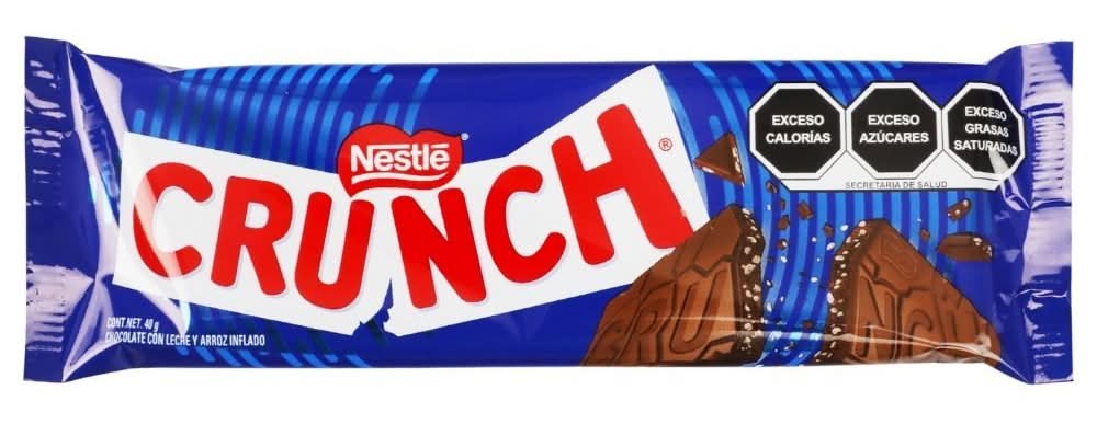 Crunch · Chocolate con leche y arroz inflado (40 g)