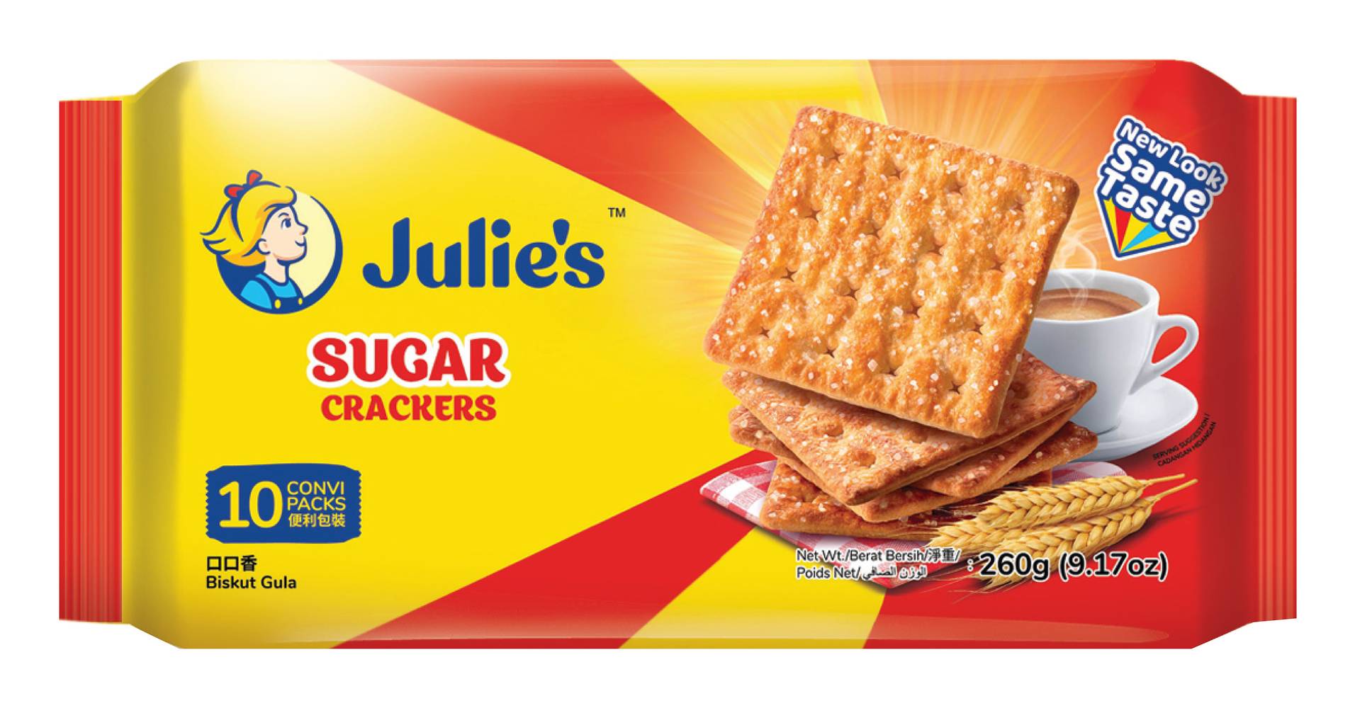 Julie's Sugar Crackers Sugar (260g)