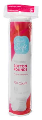Simply Soft™ Premium Cotton Rounds 100-Count