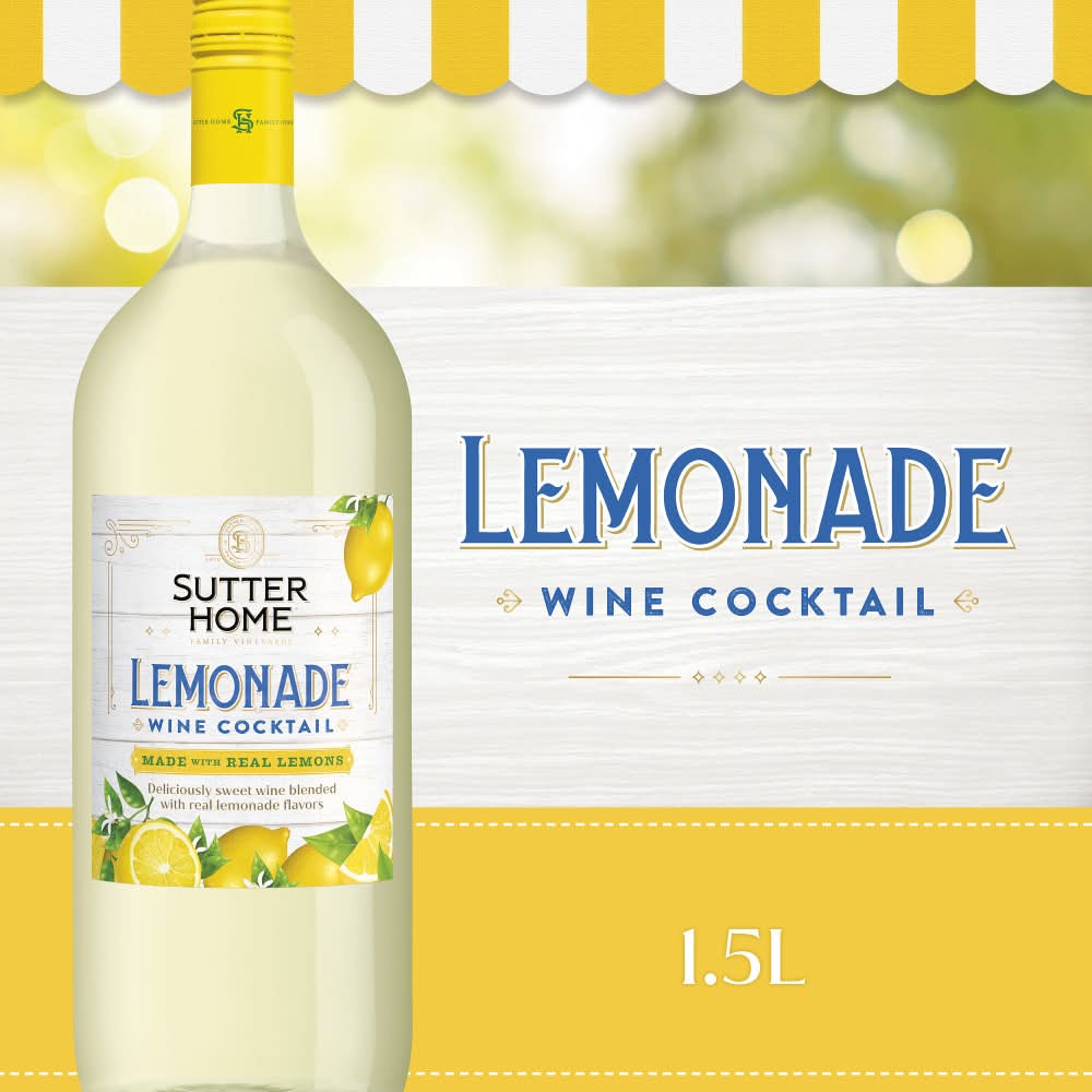 Sutter Home Lemonade Wine Cocktail (1.5 L)