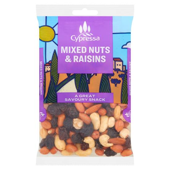Cypressa Mixed Nuts & Raisins 200g