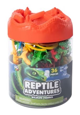 Wildlife Figures Bucket Set Reptile