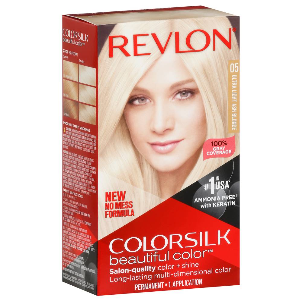 Revlon Permanent Hair Color, Ultra Light Ash Blonde (0.32 oz)