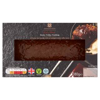 Co-op Irresistible Rich & Moist Sticky Toffee Pudding 380g