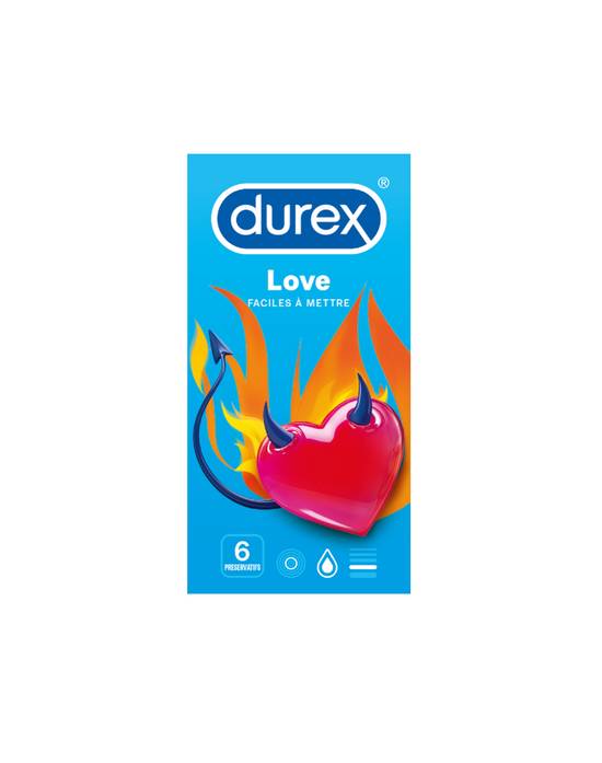 Durex - Préservatifs (6 pièces)