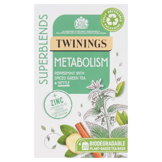Twinings Superblends Metabolism Tea Bags