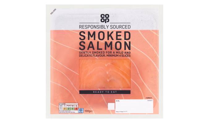 Co-op Smoked Salmon 100g