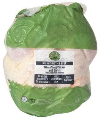 Open Nature Whole Chicken - 5.00 Lb