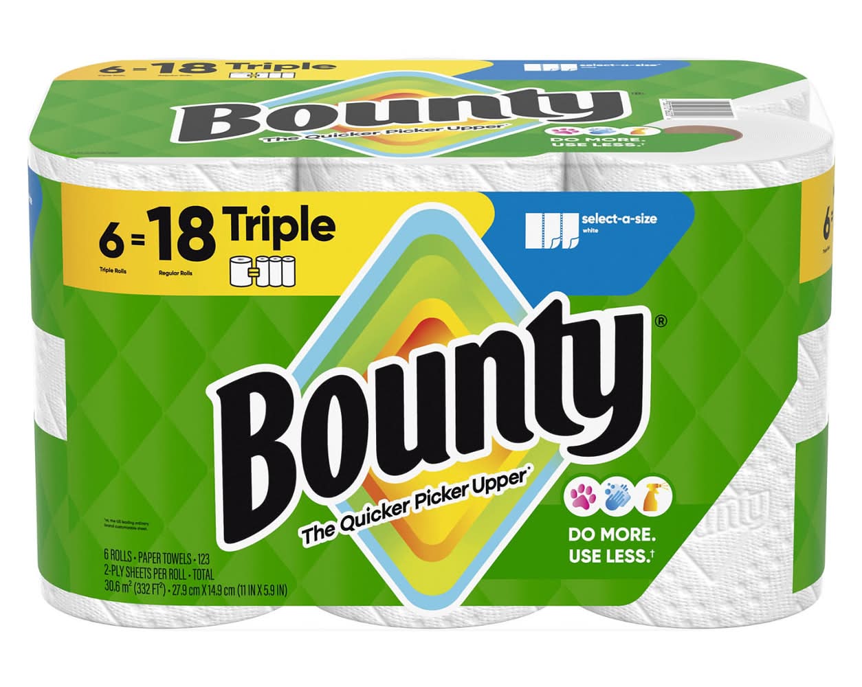 Bounty Paper Towels Select-A-Size