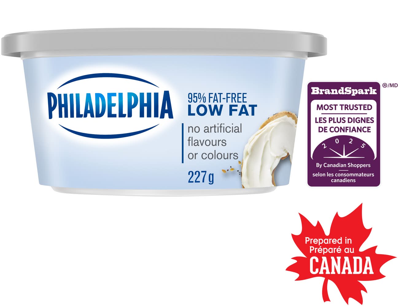 Philadelphia Low Fat Cream Cheese (227 g)