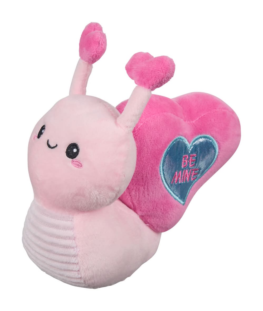 Valentine's Day Heart Shaped Shell Snail Stuffed Toy, Assorted