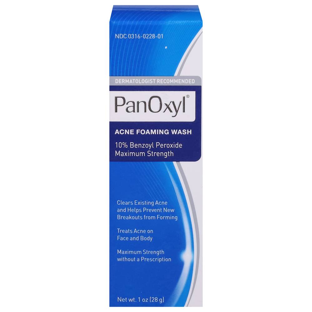 PanOxyl Acne Foaming Wash (1 oz)