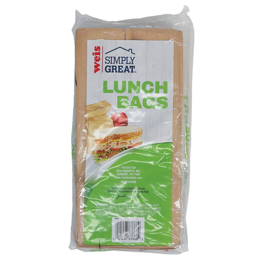 Weis Simply Great Lunch Bags