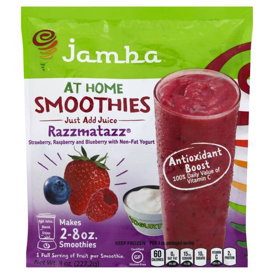 Jamba Frozen Razzmatazz Fruit Smoothie