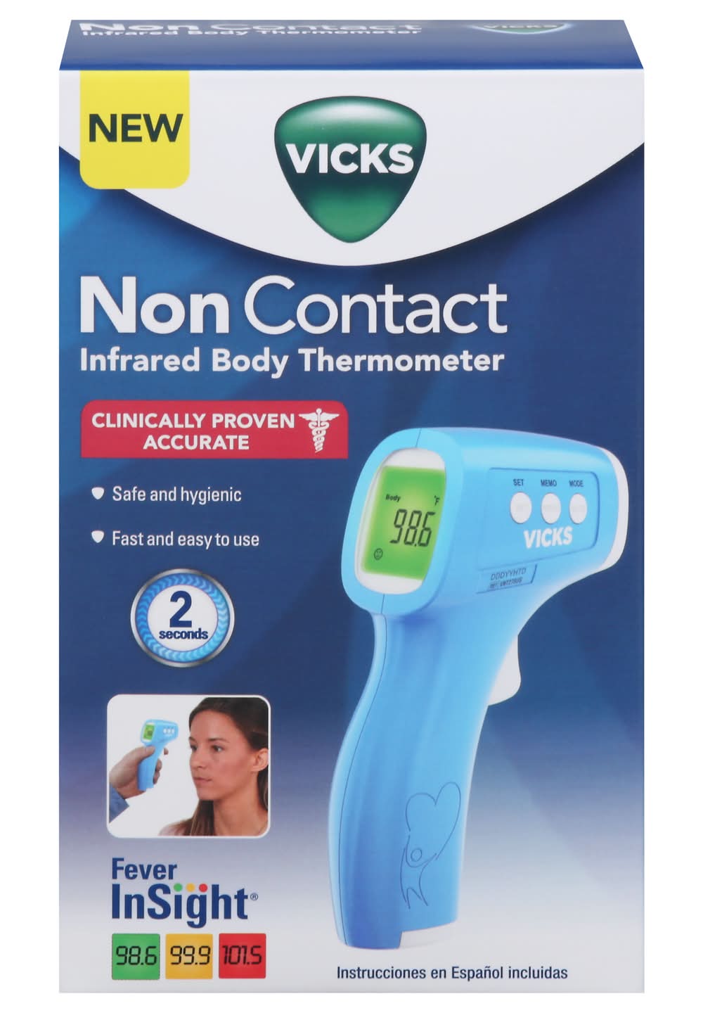 Vicks Non Contact Infrared Body Thermometer