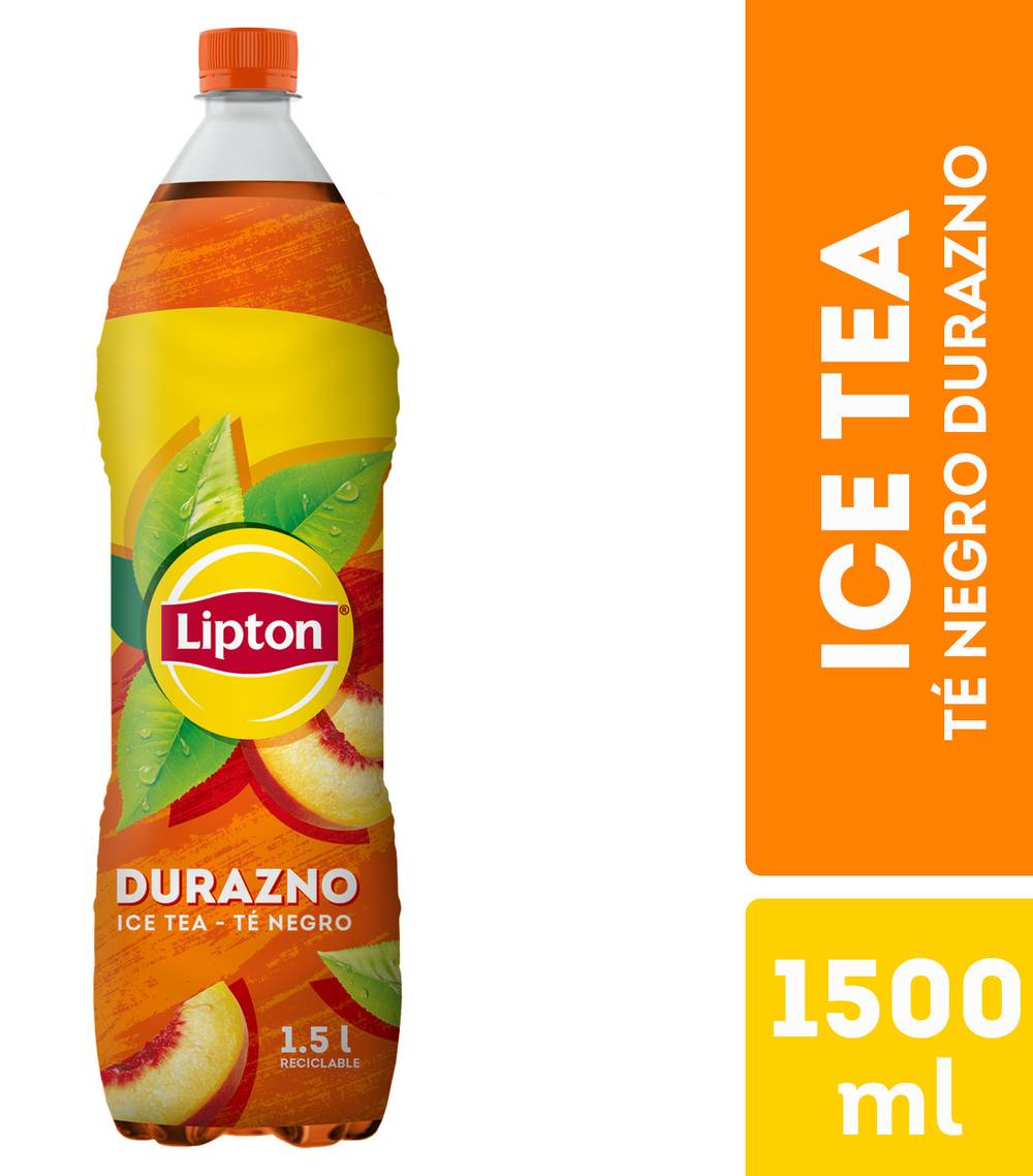 Lipton · Ice tea té negro - Durazno (1500 ml)