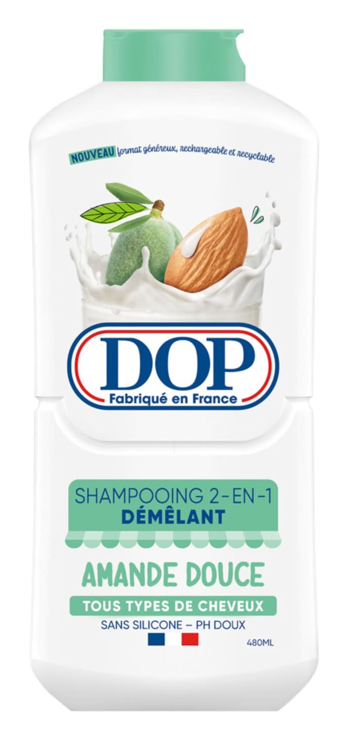 DOP - Shampooing 2 en 1 démêlant, amande douce (480ml)