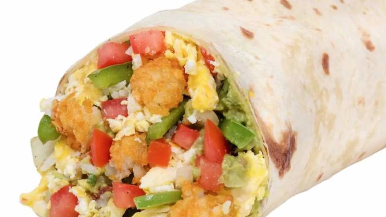 Vegetarian Breakfast Burrito