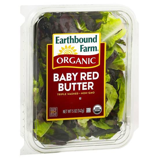 Order Earthbound Farm · Organic Baby Red Butter (5 oz) food online from Safeway store, Eureka on bringmethat.com