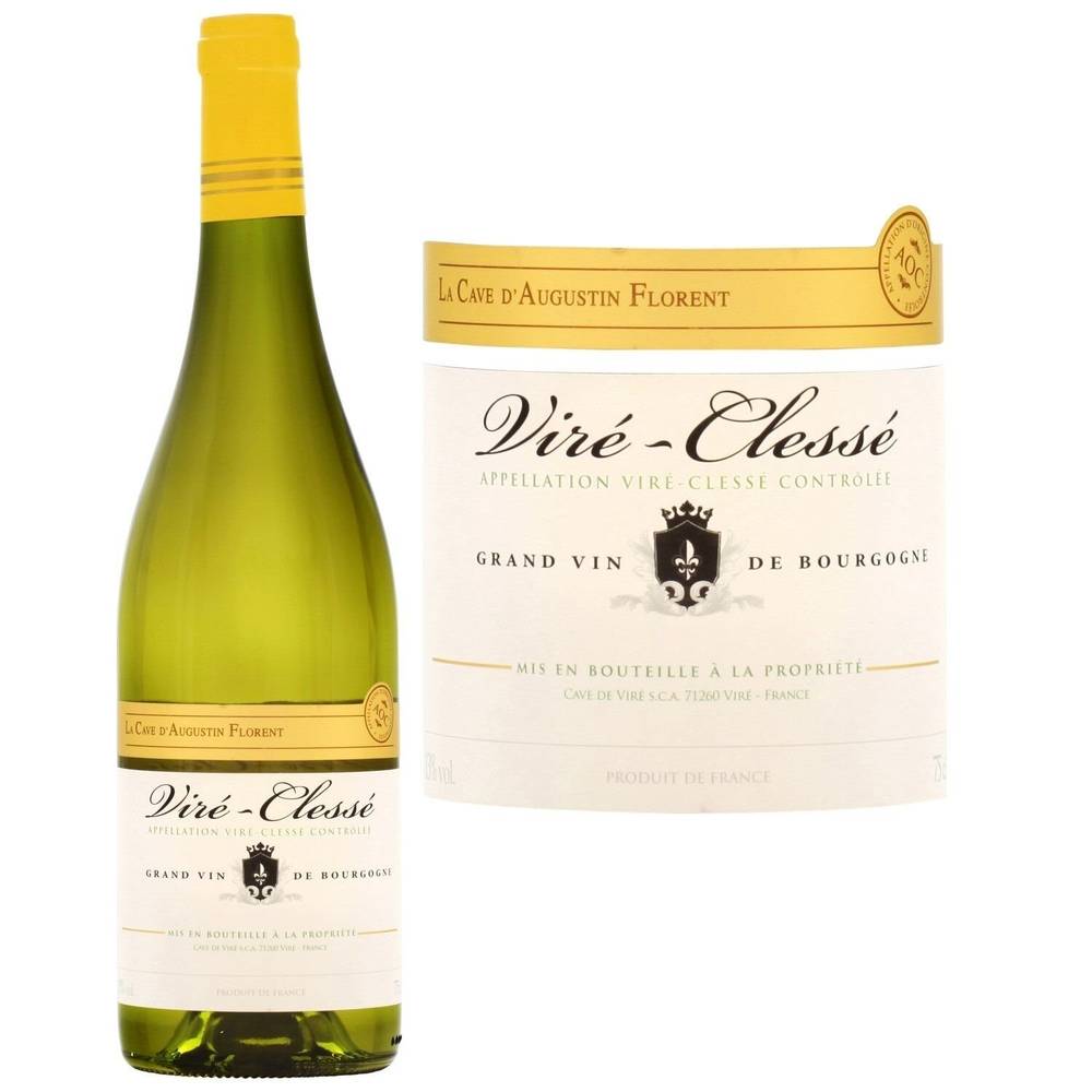 La Cave d'Augustin Florent - Vin blanc de Bourgogne viré-clessé domestique (750 ml)