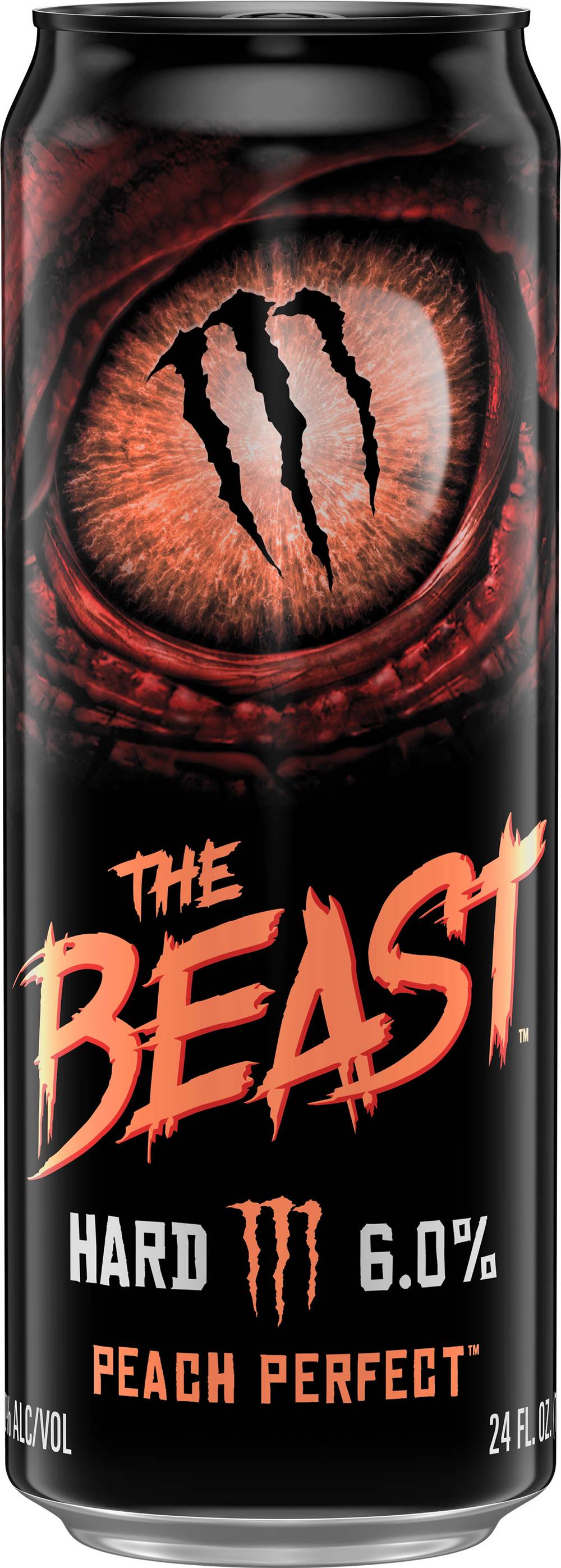 The Beast Unleashed Perfect Peach Flavored Malt Beverage (24 fl oz)