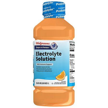 Walgreens Oral Electrolyte Solution With Zinc (33.8 fl oz)