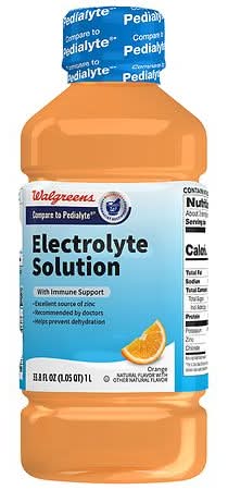 Walgreens Oral Electrolyte Solution With Zinc (33.8 fl oz)