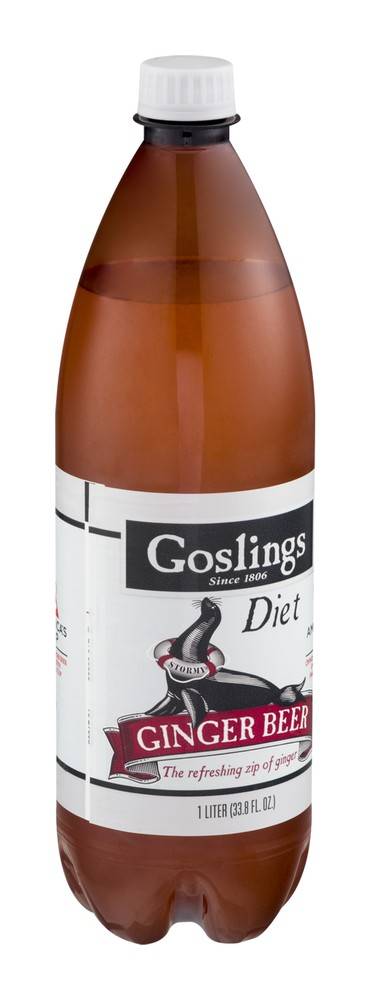 Goslings Stormy Diet Ginger Beer (1 L)