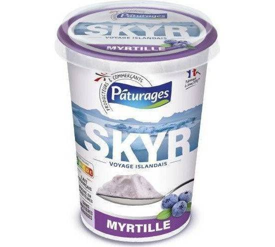 Skyr myrtille - paturages - 450g