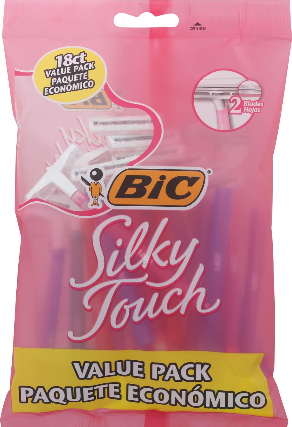 BiC Silky Touch, Disposable Razors With 2 Blades