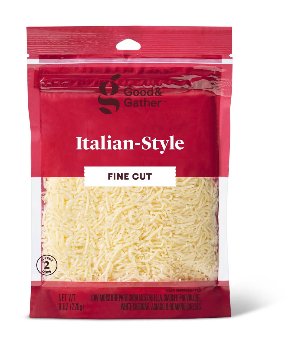Good & Gather Finely Shredded Italian-Style Cheese (8 oz)