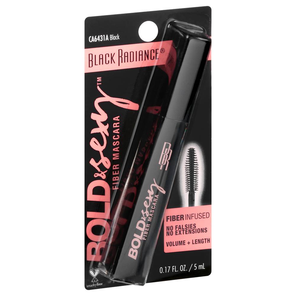 Black Radiance Ca6431a Black Fiber Mascara (0.2 oz)