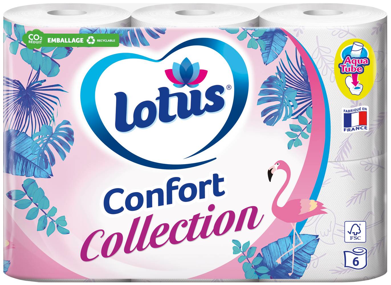 Lotus - Papier toilette collection aqua tube