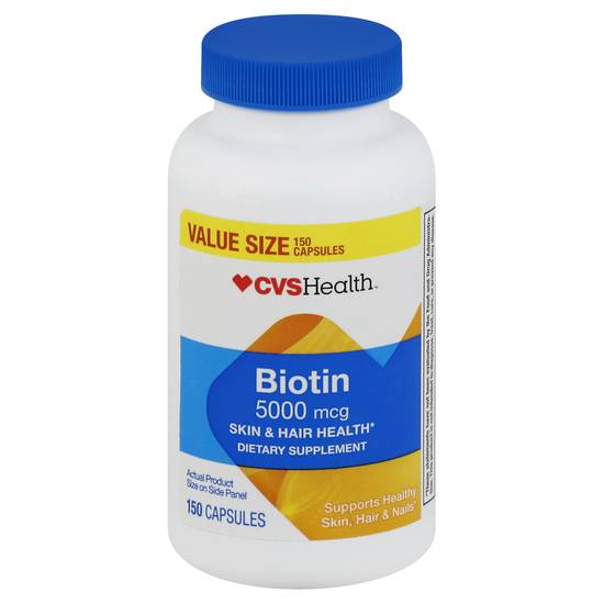 Cvs Health Biotin Skin and Hair Dietary Supplement
