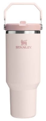 Stanley Stainless Steel Ice Flow Flip Straw Tumbler 40 oz, Rose Quartz