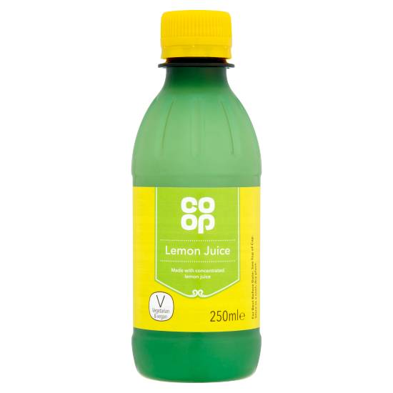 Co-Op Lemon Juice 250ml