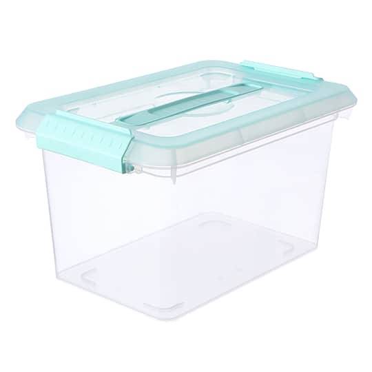 6.2Qt. Storage Bin With Lid By Simply Tidy