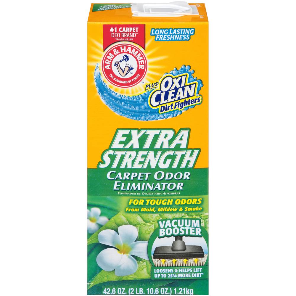 Arm & Hammer Plus Oxiclean Dirt Fighters Carpet Odor Eliminator (42.6 oz)