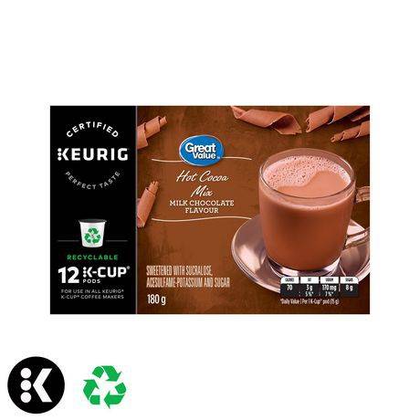 Great Value Hot Cocoa Mix Milk Chocolate Flavour (180 g)