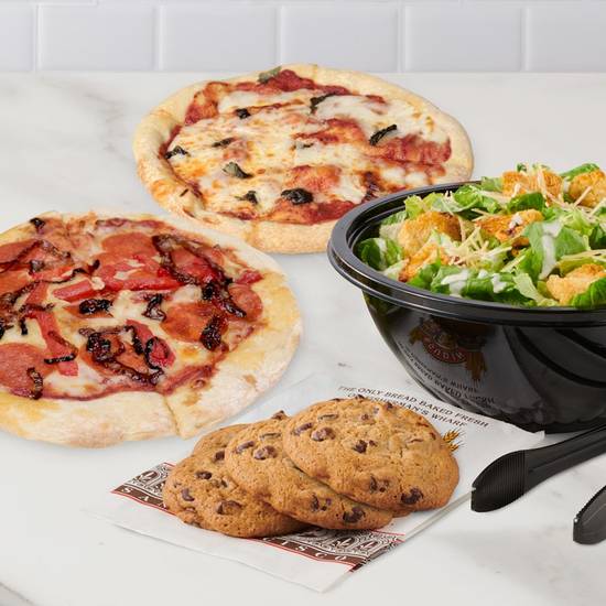 Pizza and Salad Family Meal for 2