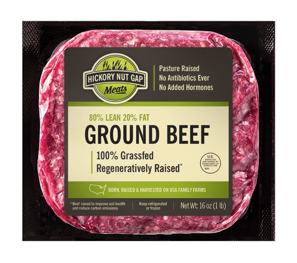 Hickory Nut Gap 80/20 100% Grassfed Ground Beef